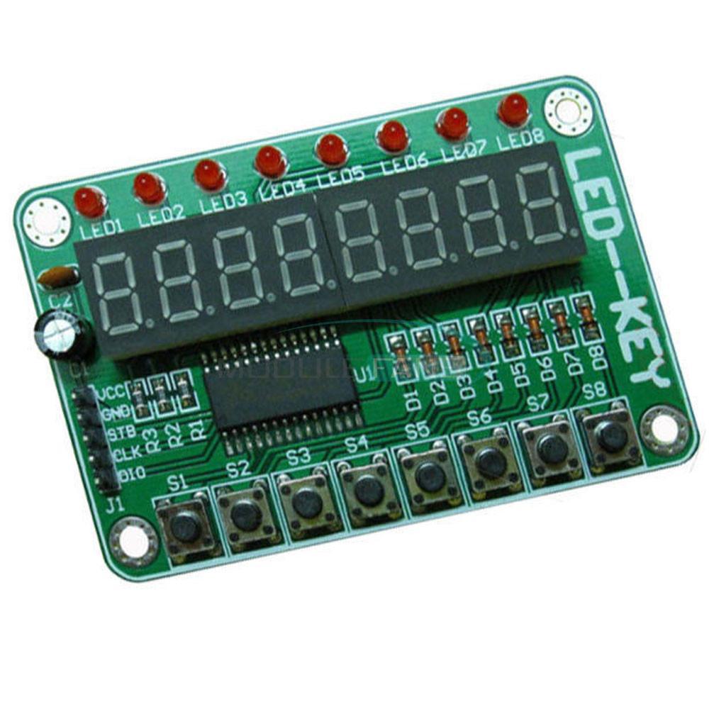 TM1638 Chip Key Display Module