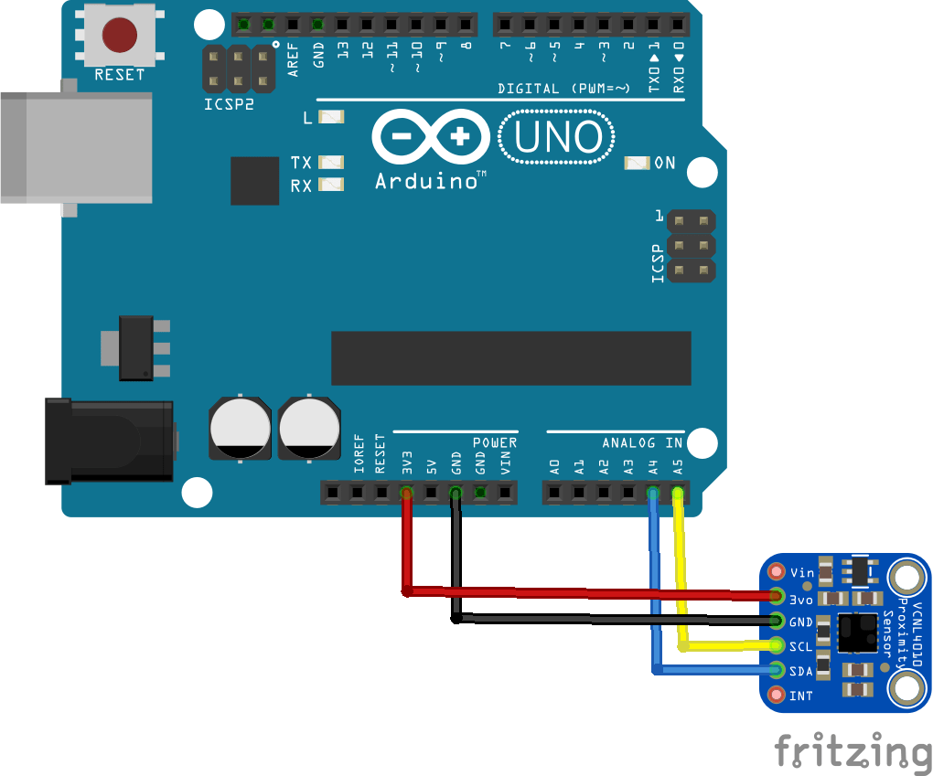 arduino and vcnl4010
